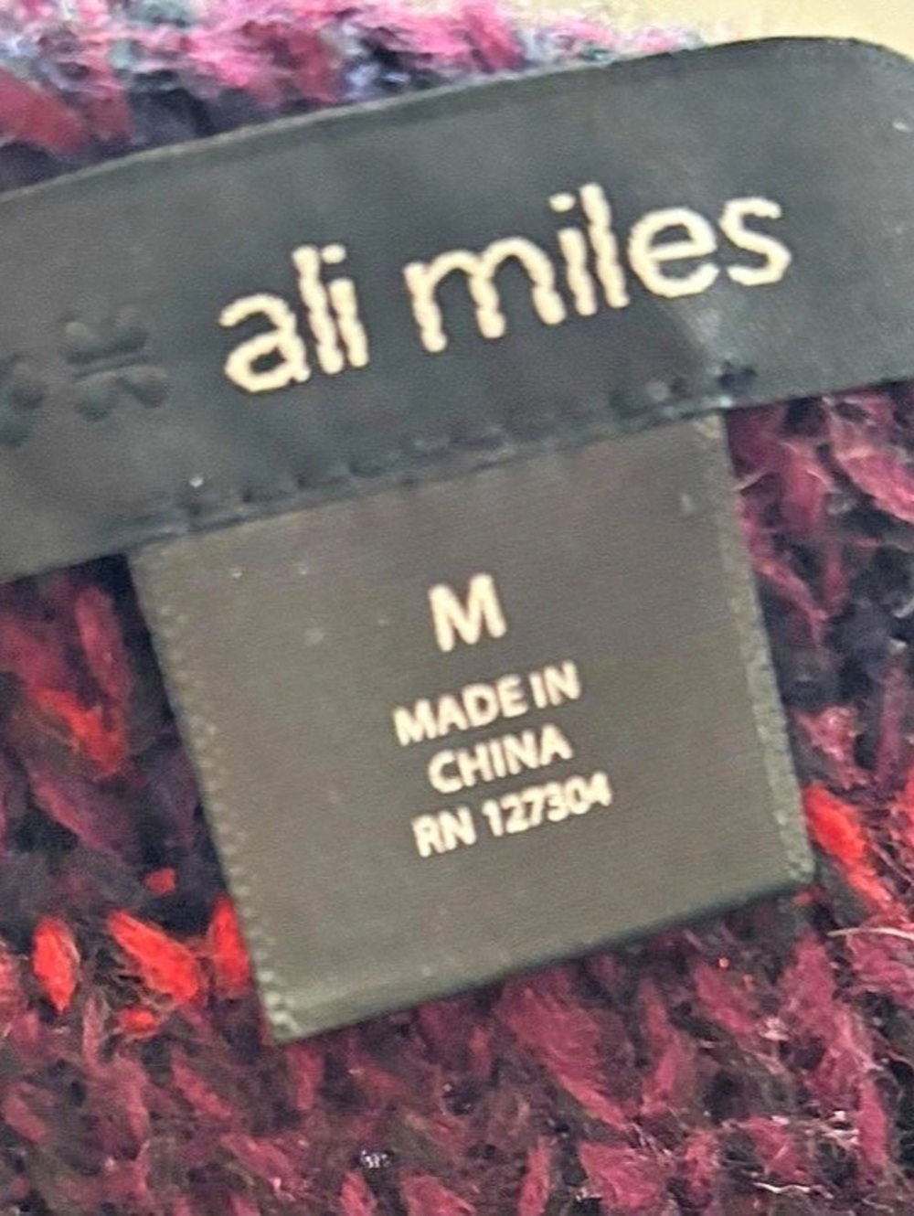 ali miles Color Block Cardigan - Picture 4 of 4